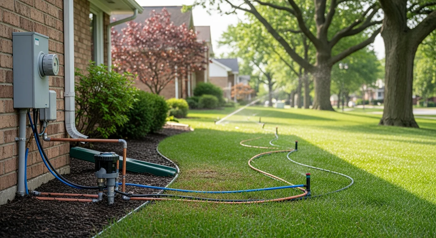 Professional sprinkler system installation and maintenance in West Chicago